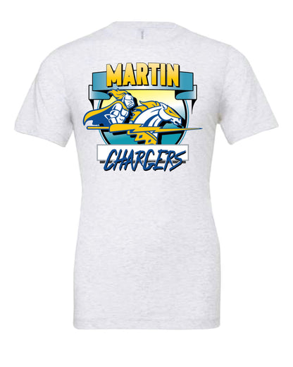 Martin Chargers Circle Gradient Tee