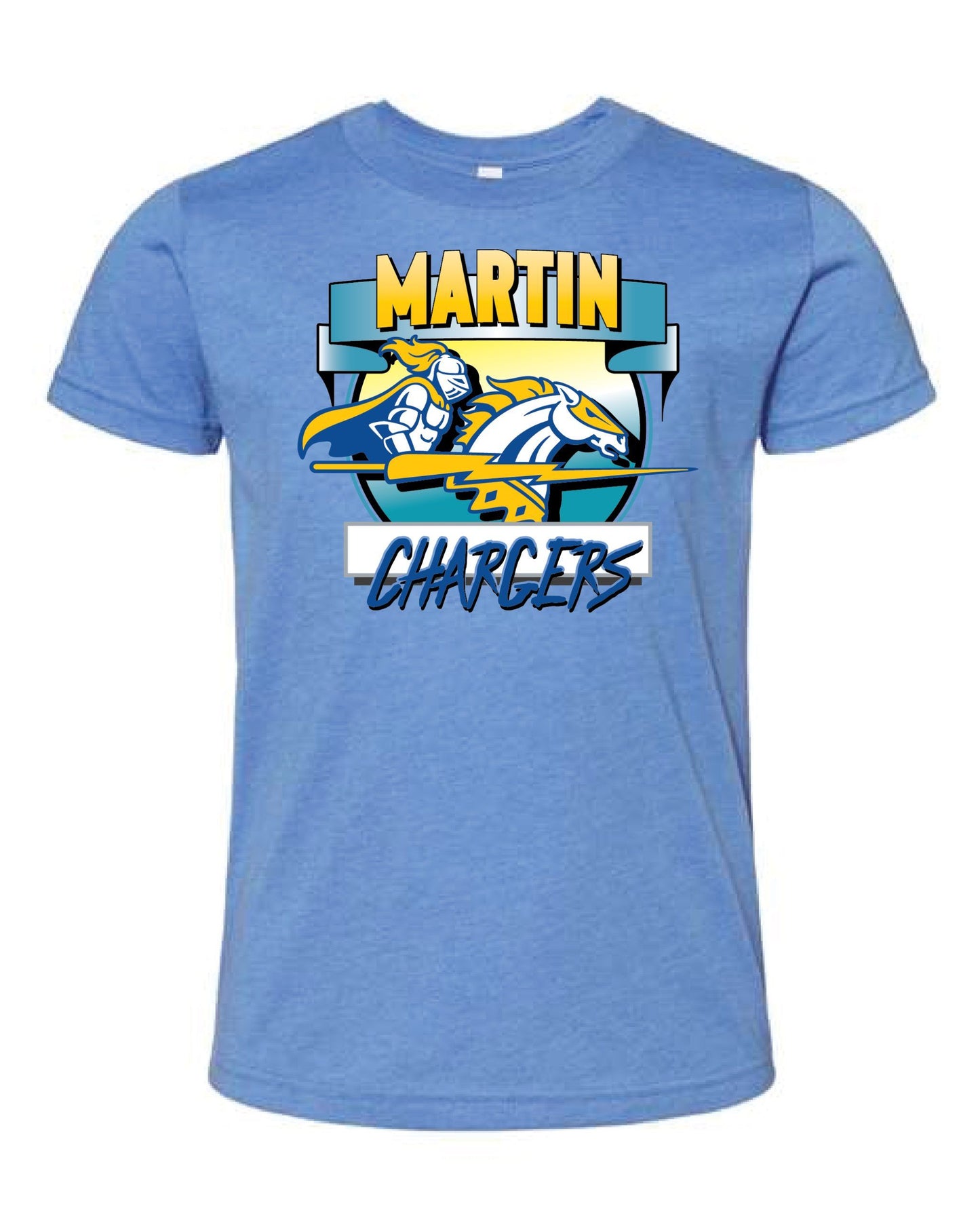 Martin Chargers Circle Gradient Tee