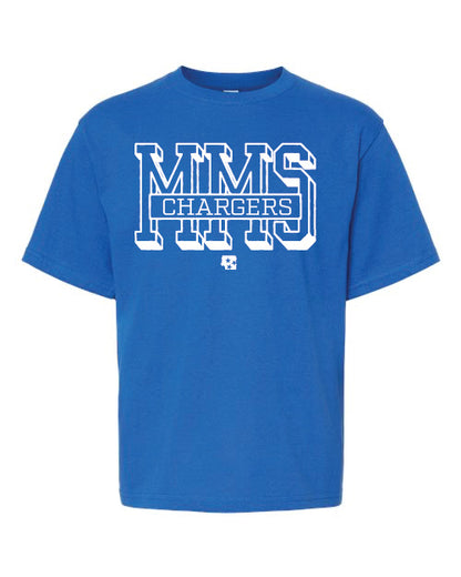 CHARGER INITIALS YOUTH SHIRT