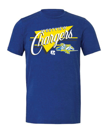Westview Chargers 90s Triangle Tee