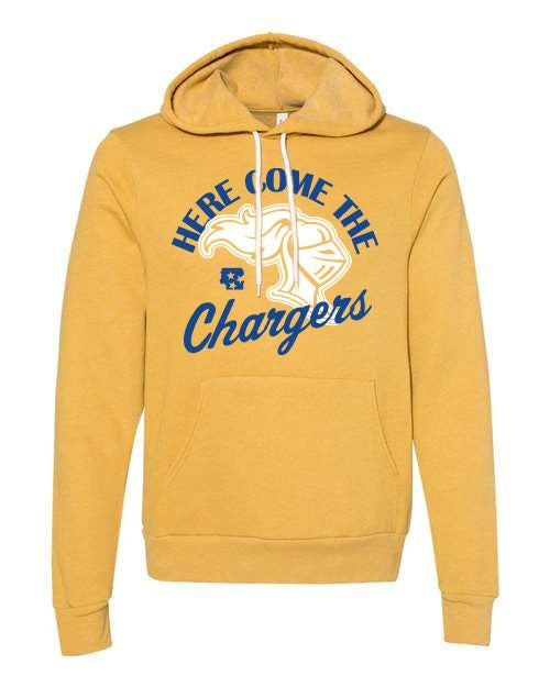Here Come The Chargers Hoodie