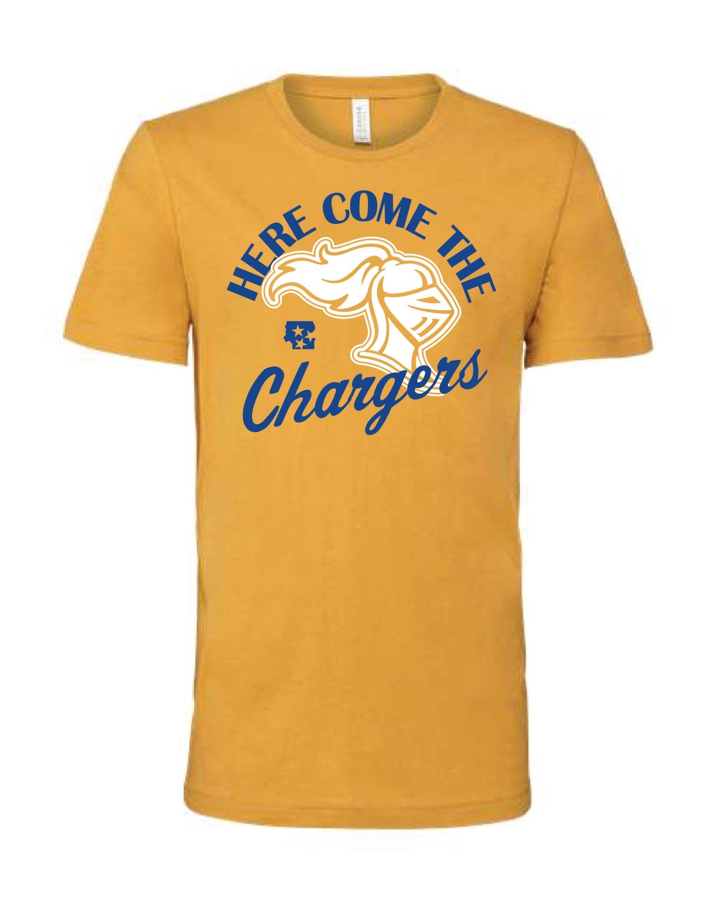 Here Come The Chargers Tee