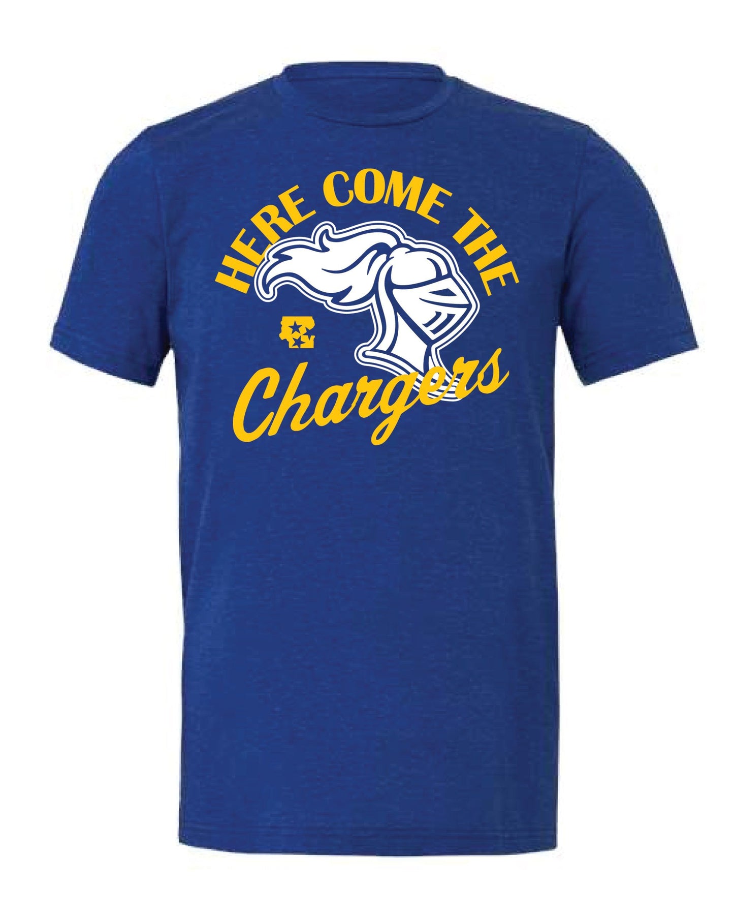 Here Come The Chargers Tee