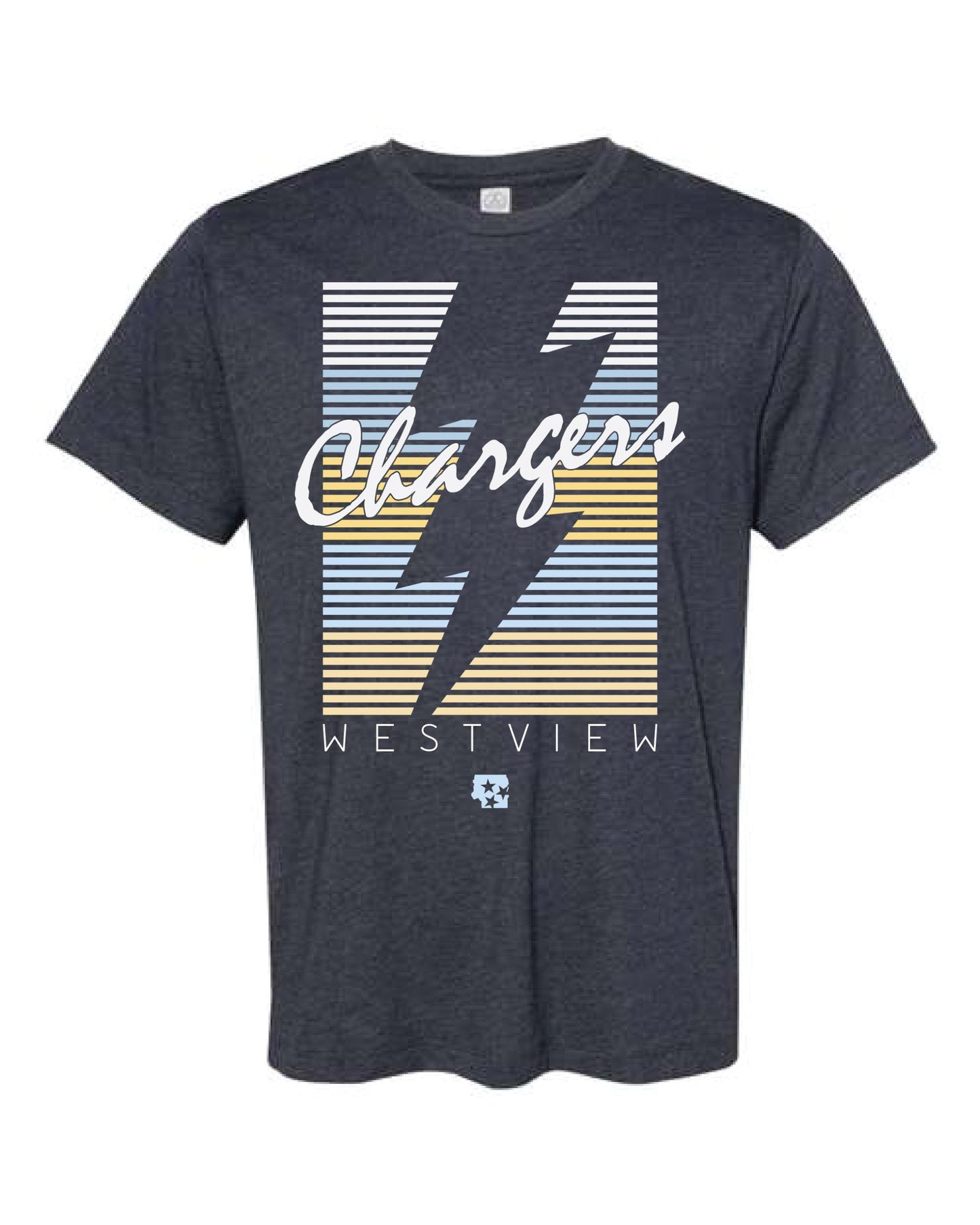 Chargers Rainbolt Tee