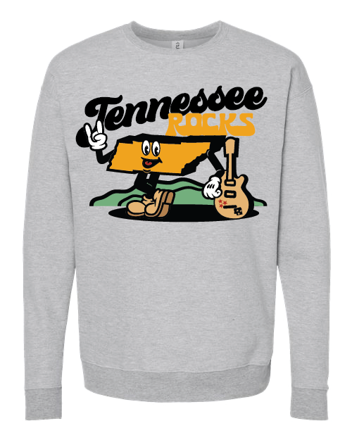 Tennessee Rocks Crewneck Fleece
