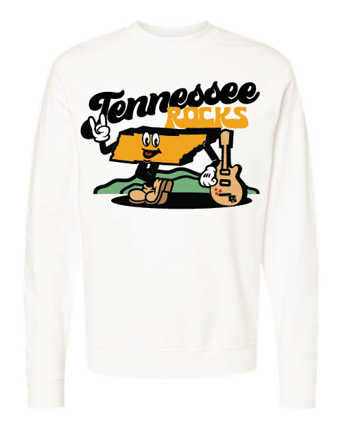 Tennessee Rocks Crewneck Fleece