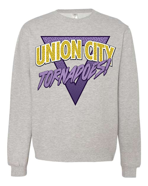 UNION CITY TORNADOES MEMPHIS PATTERN FLEECE