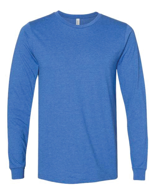Bella Canvas Heather Royal Long sleeve Tee