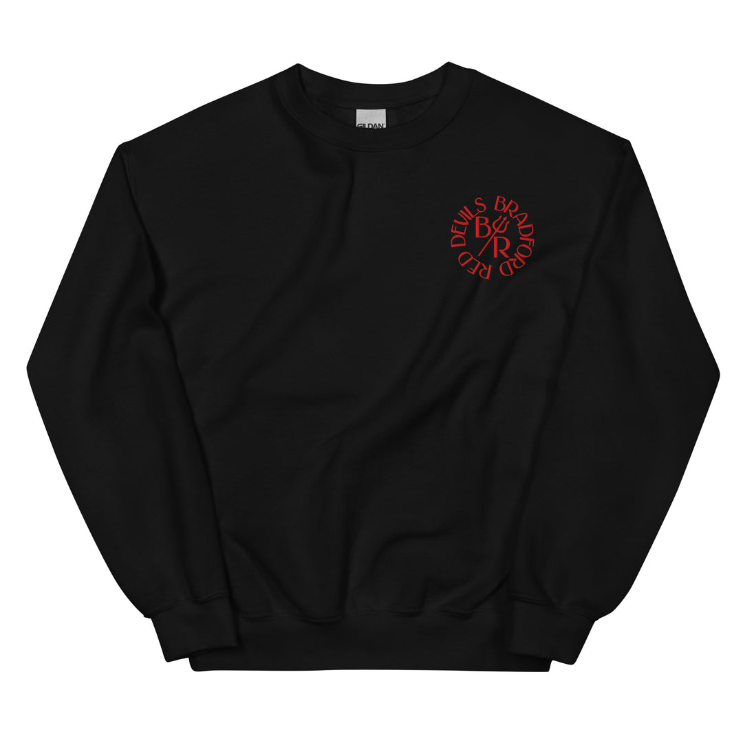 Bradford Red Devils Embroidered Crest Crewneck Fleece – Project 731