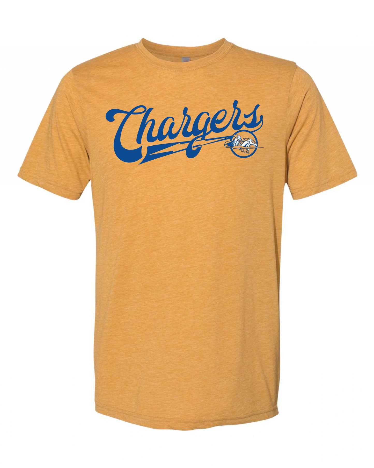Chargers Vintage Baseball Script tee