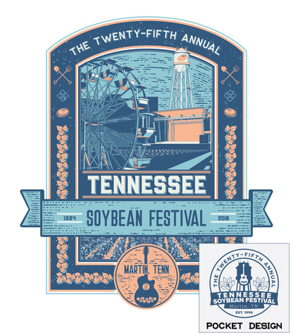 25th Annual Soybean Festival Commemorative Long Sleeve Shirt