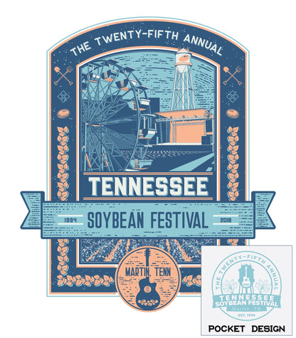 25th Annual Soybean Festival Commemorative Long Sleeve Shirt