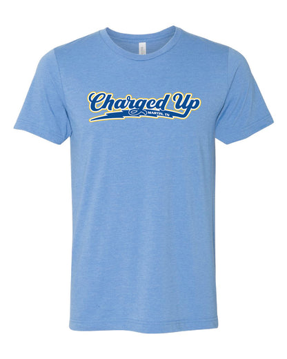 Charged Up Vintage Chargers T-shirt