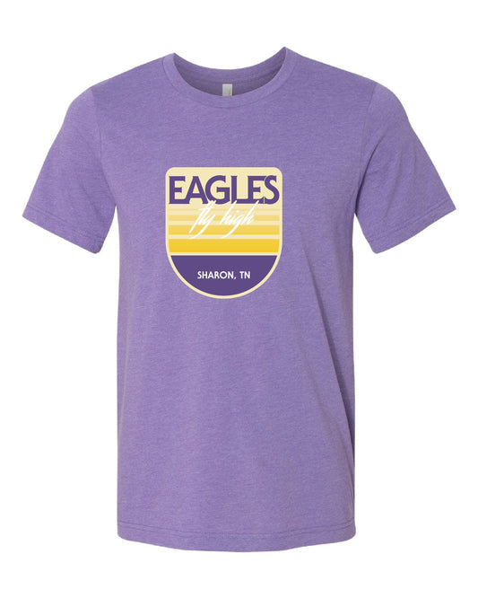 Eagles Fly High Vintage T-shirt