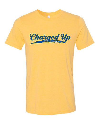 Charged Up Vintage Chargers T-shirt