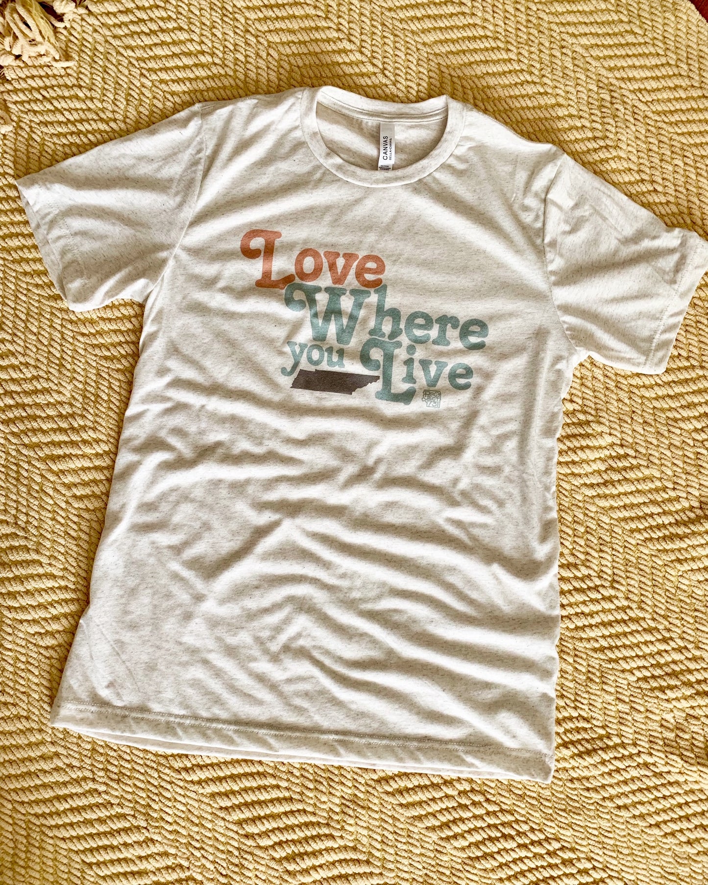 Love Where You Live Vintage Tee
