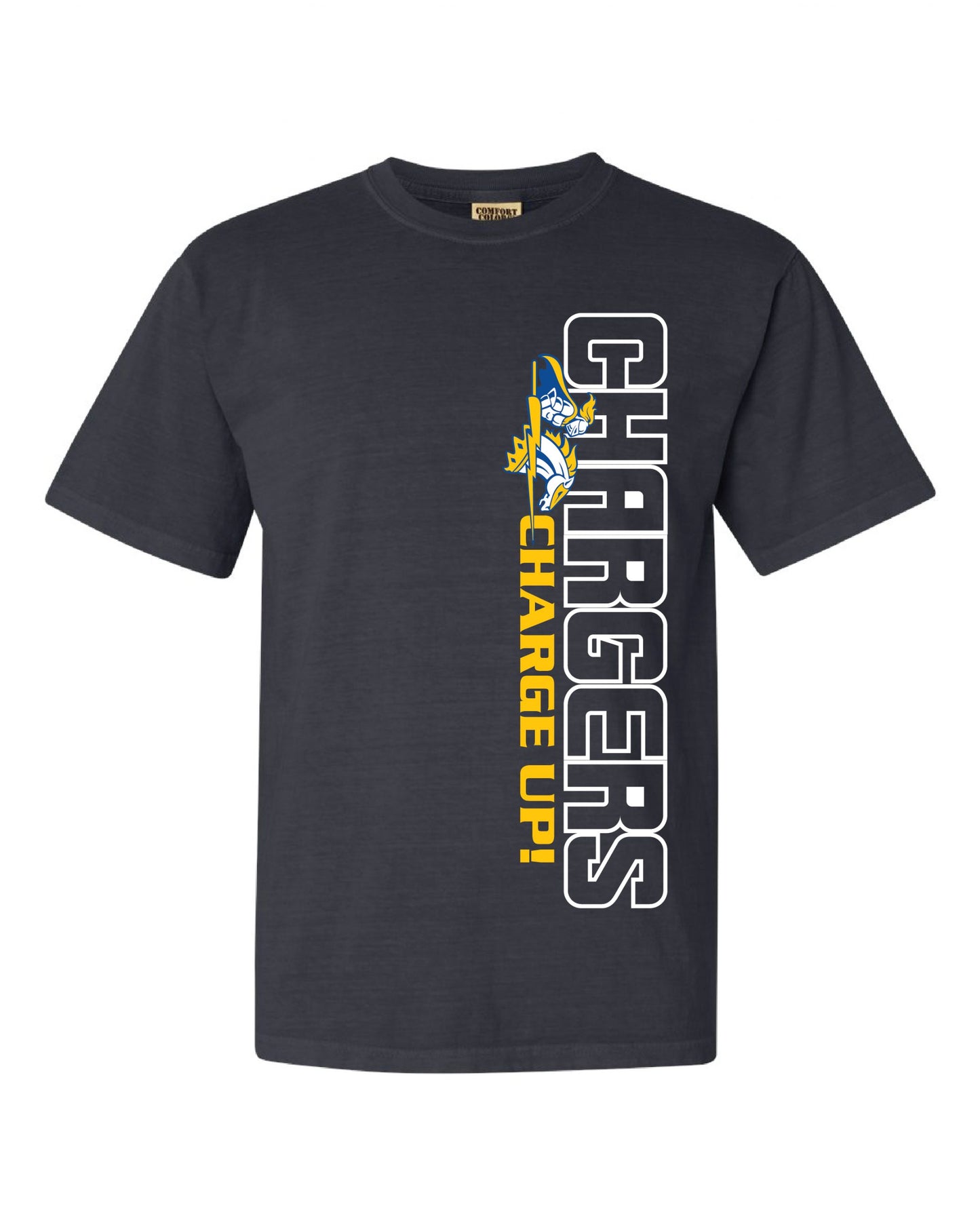Chargers Charge Up Vertical T-shirt