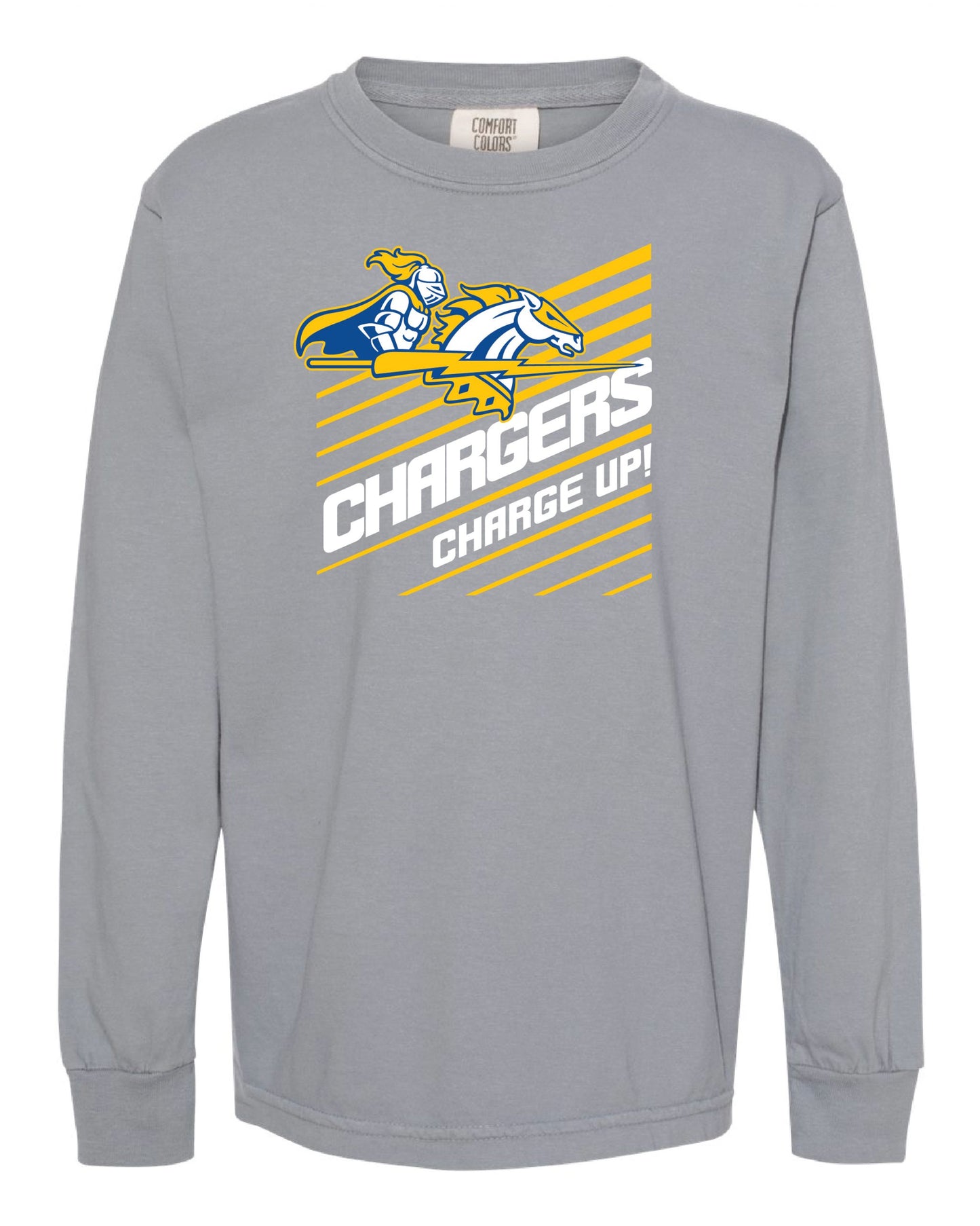 Chargers Charge Up Youth Long Sleeve