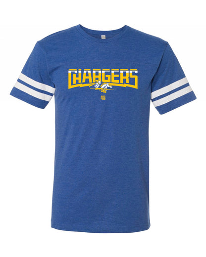 Chargers Bolted Vintage Jersey T-shirt