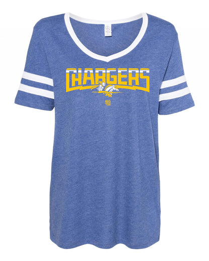 Chargers Bolted Vintage Jersey T-shirt
