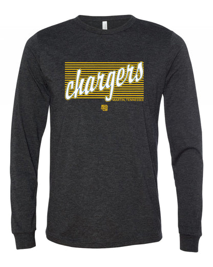 Chargers Lines Long Sleeve