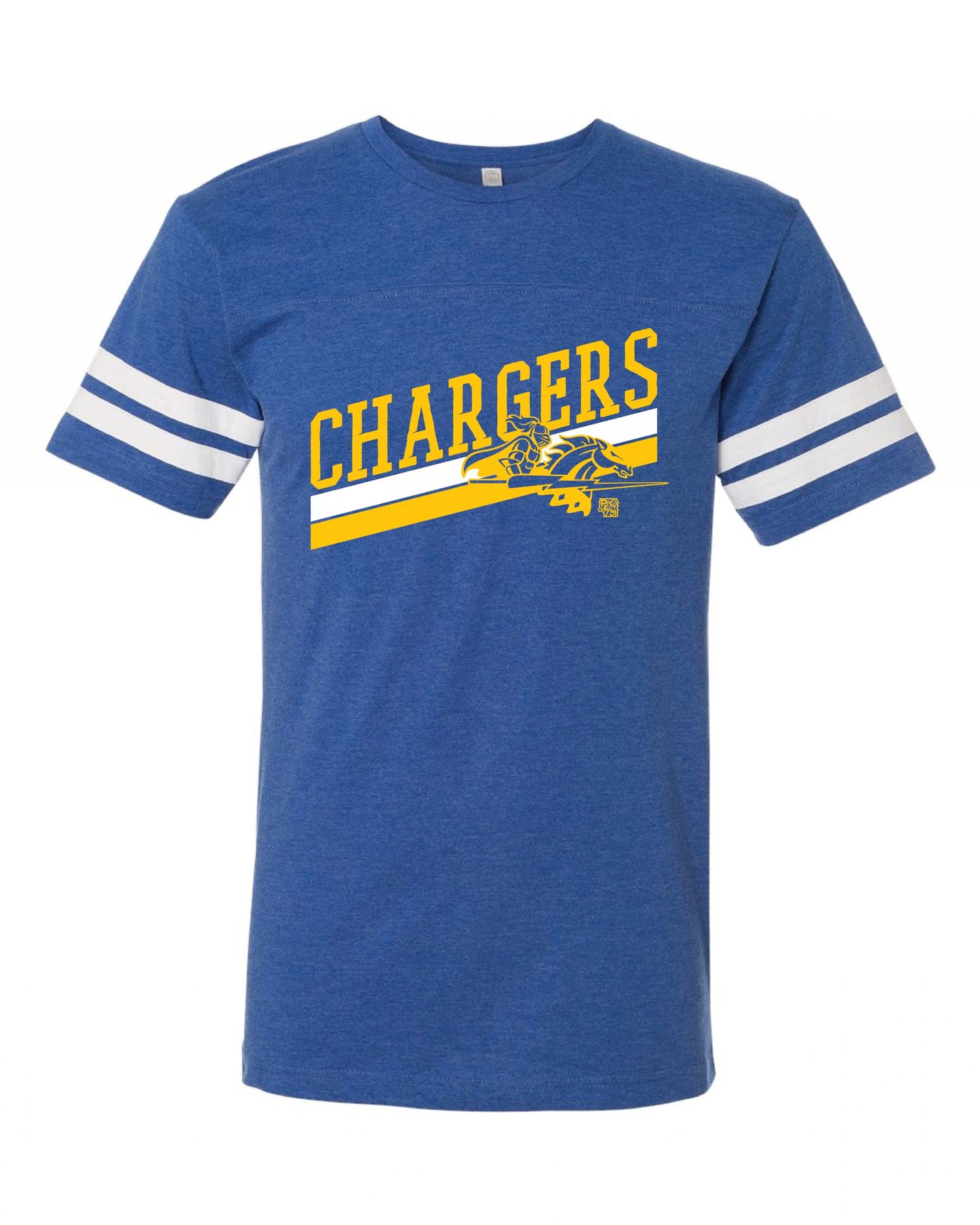 Chargers Slant Vintage Jersey T-shirt