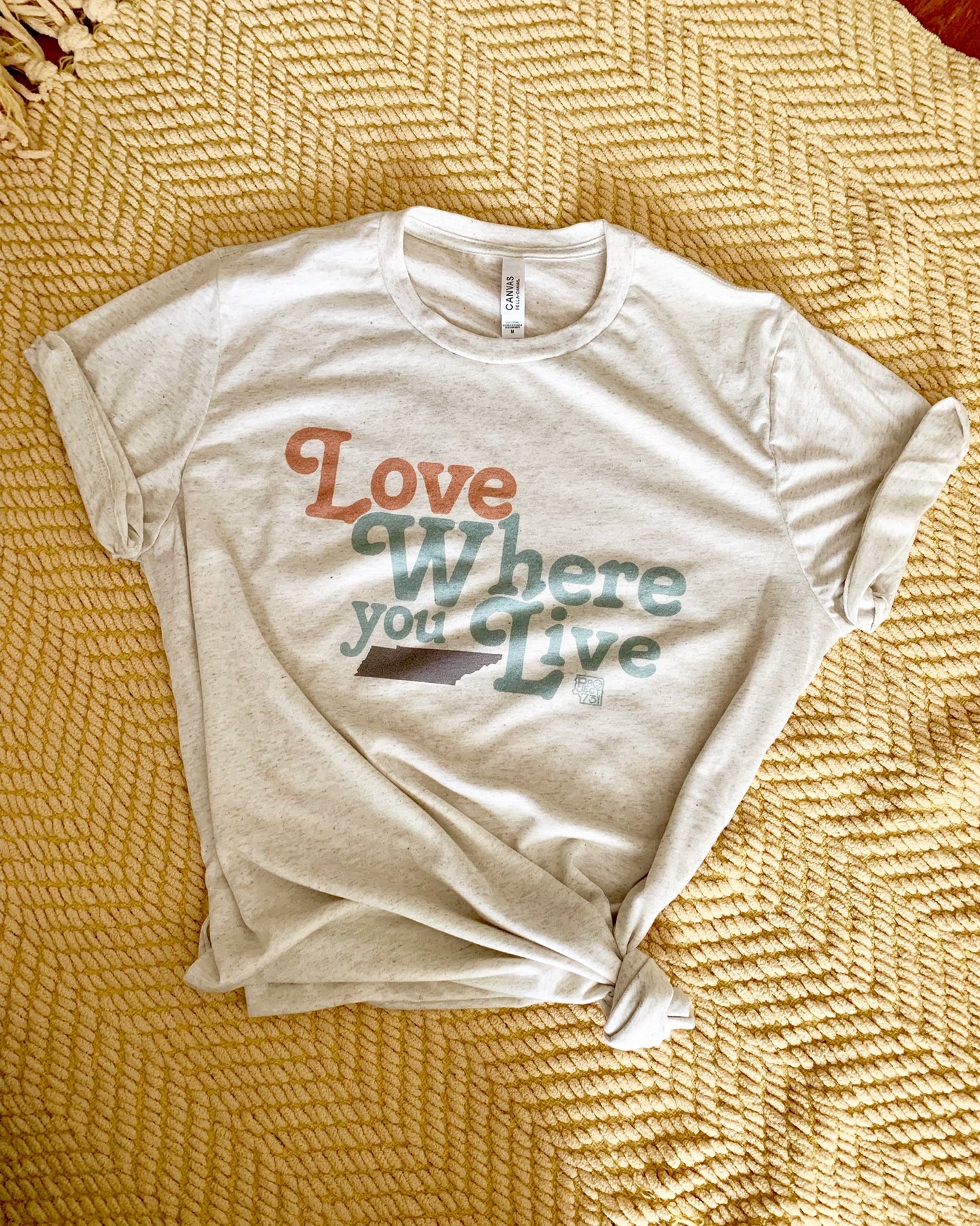 Love Where You Live Vintage Tee