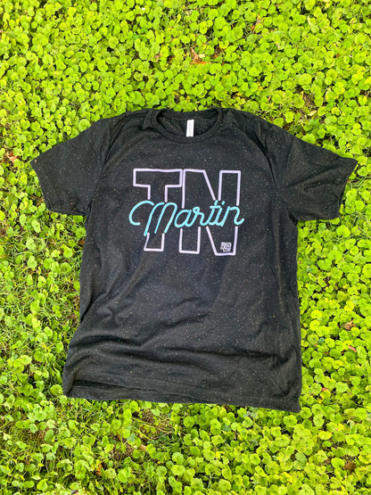 Neon Sign Galaxy Tri-blend Tee