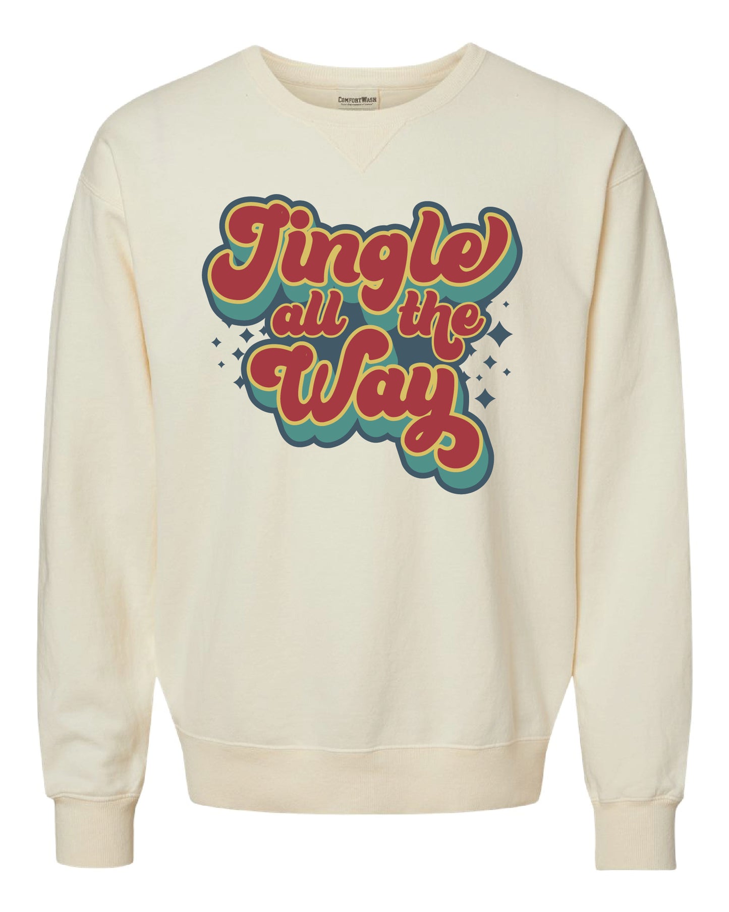JINGLE ALL THE WAY FLEECE CREWNECK