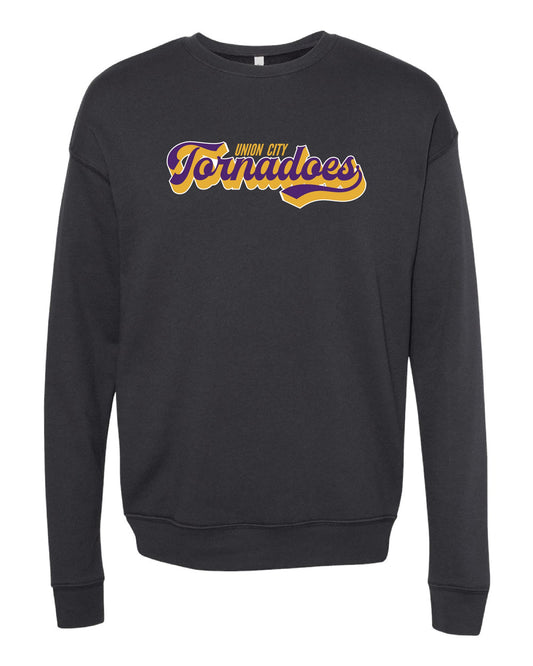 Tornadoes Script Crew Fleece