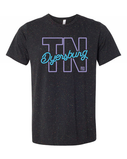 Neon Sign Galaxy Tri-blend Tee