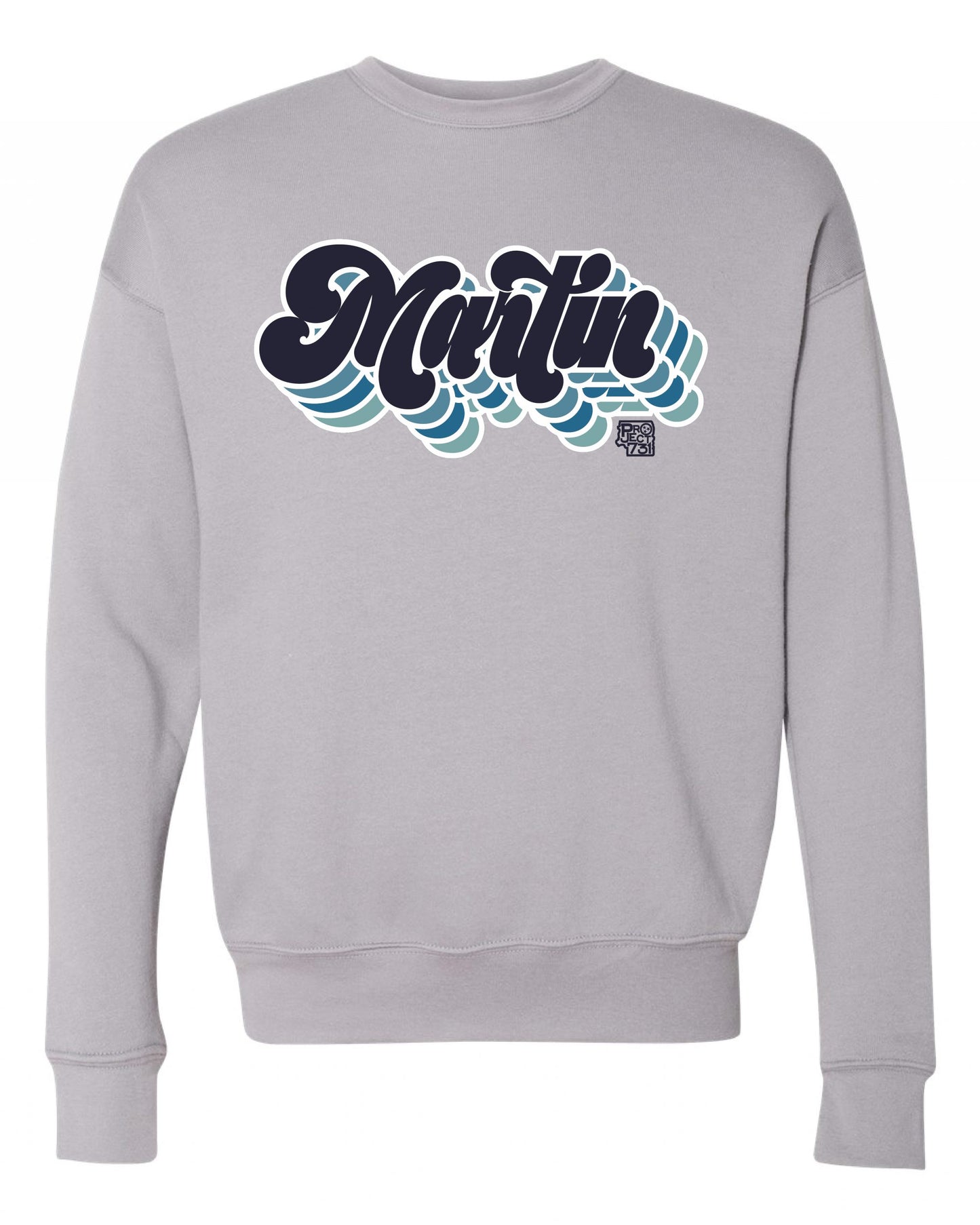 Retro Hometown Script Crew Fleece