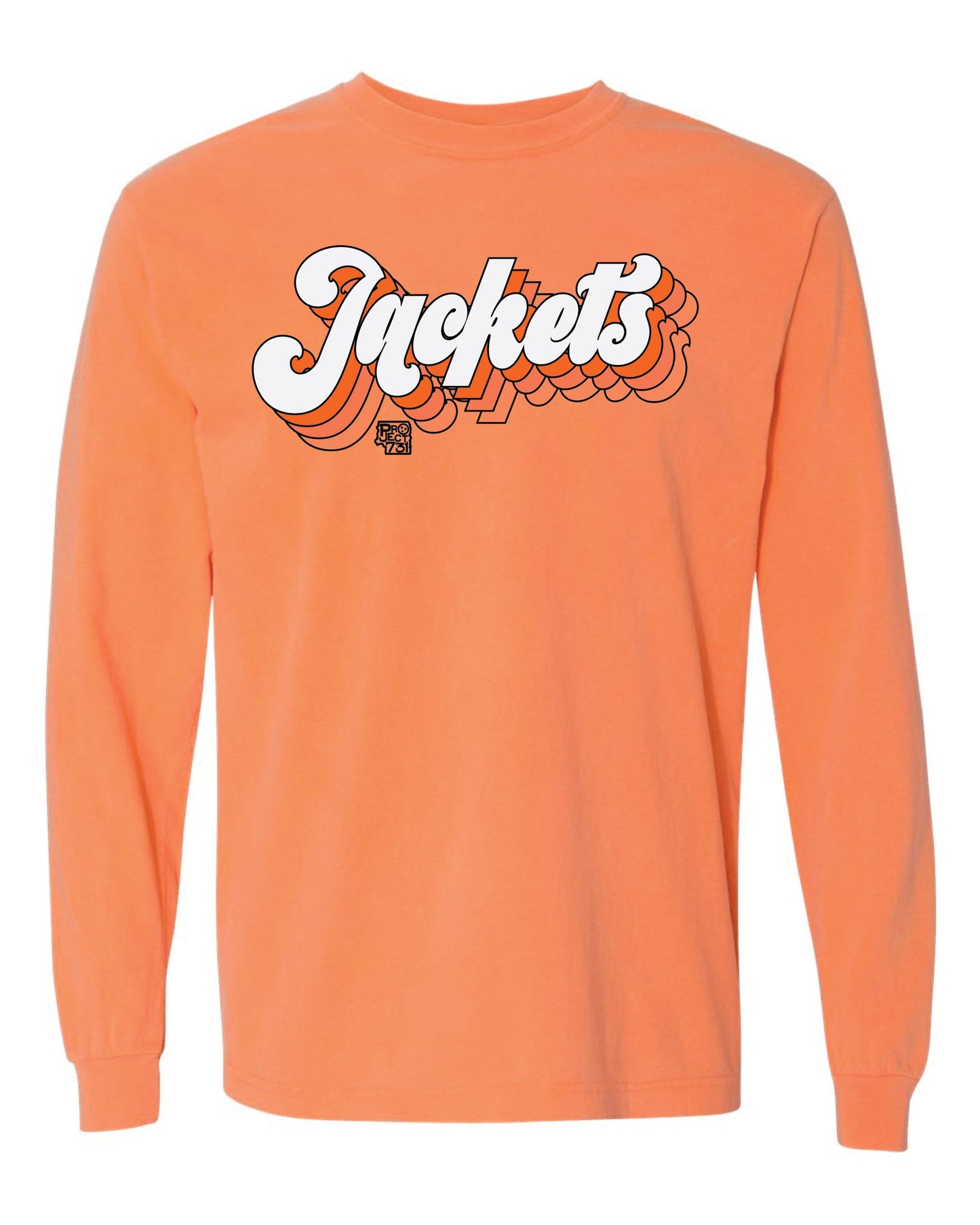 Retro Jackets Script Long Sleeve