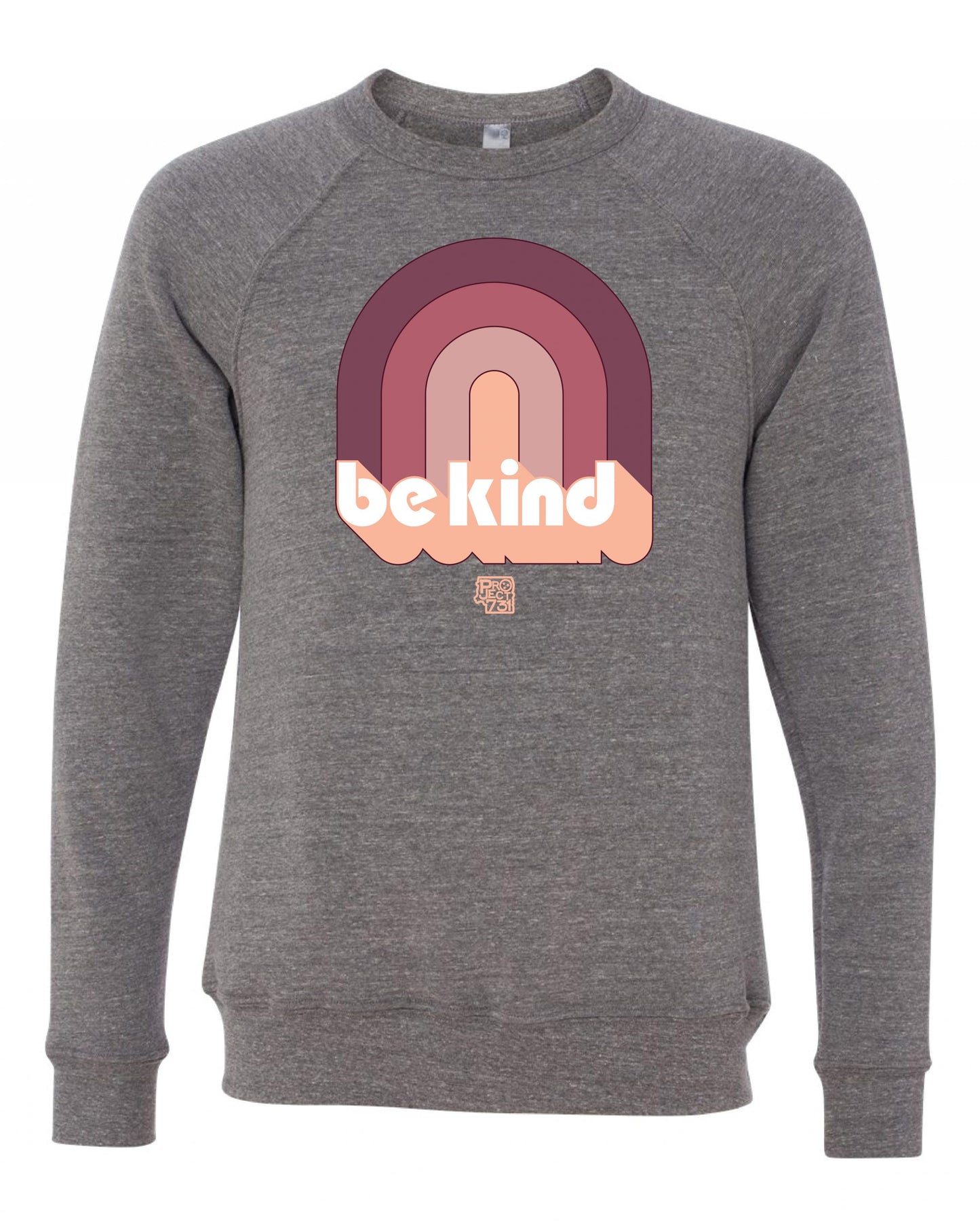 Be Kind Rainbow Crewneck