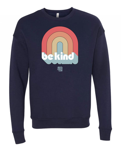 Be Kind Rainbow Crewneck