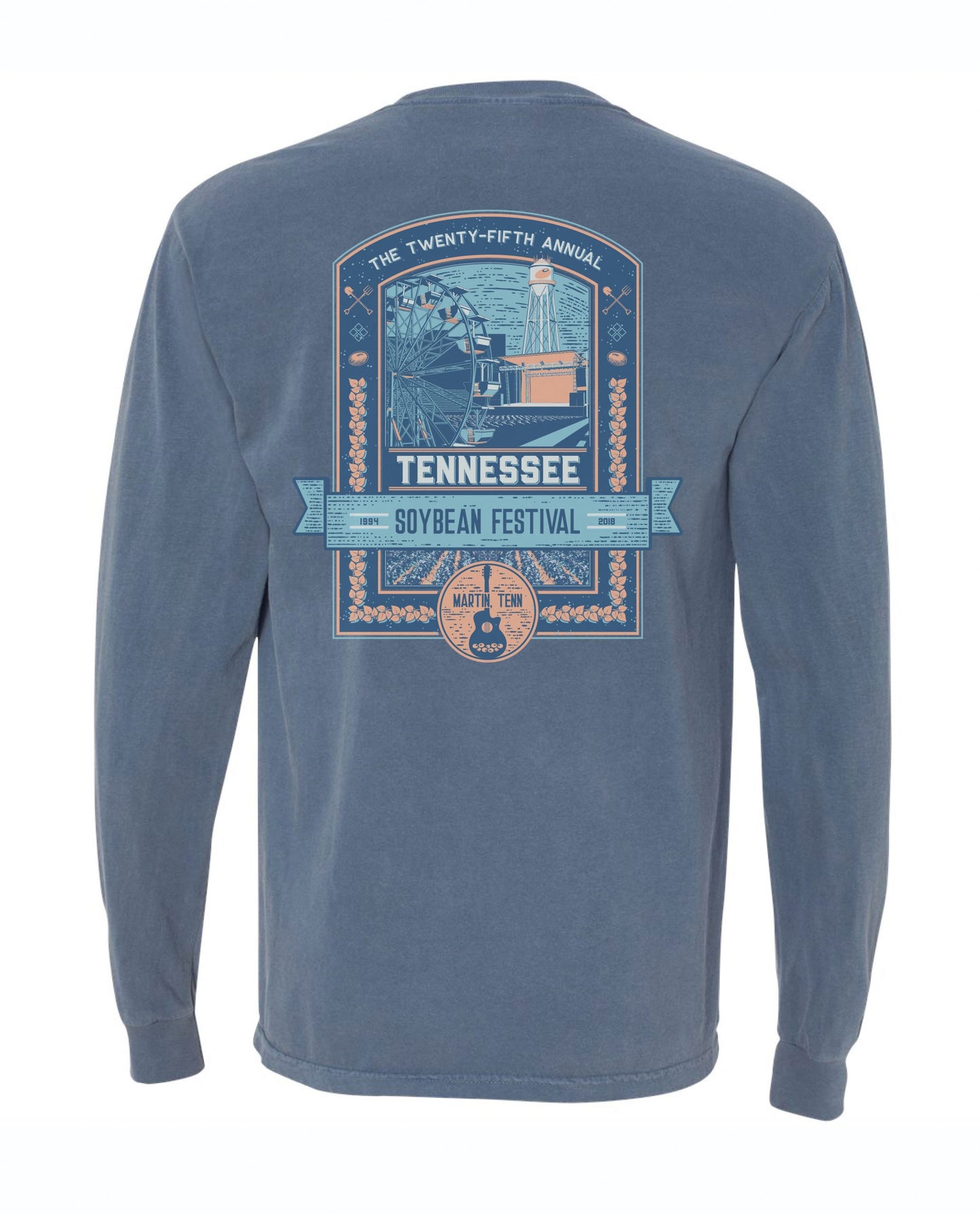 25th Annual Soybean Festival Commemorative Long Sleeve Shirt