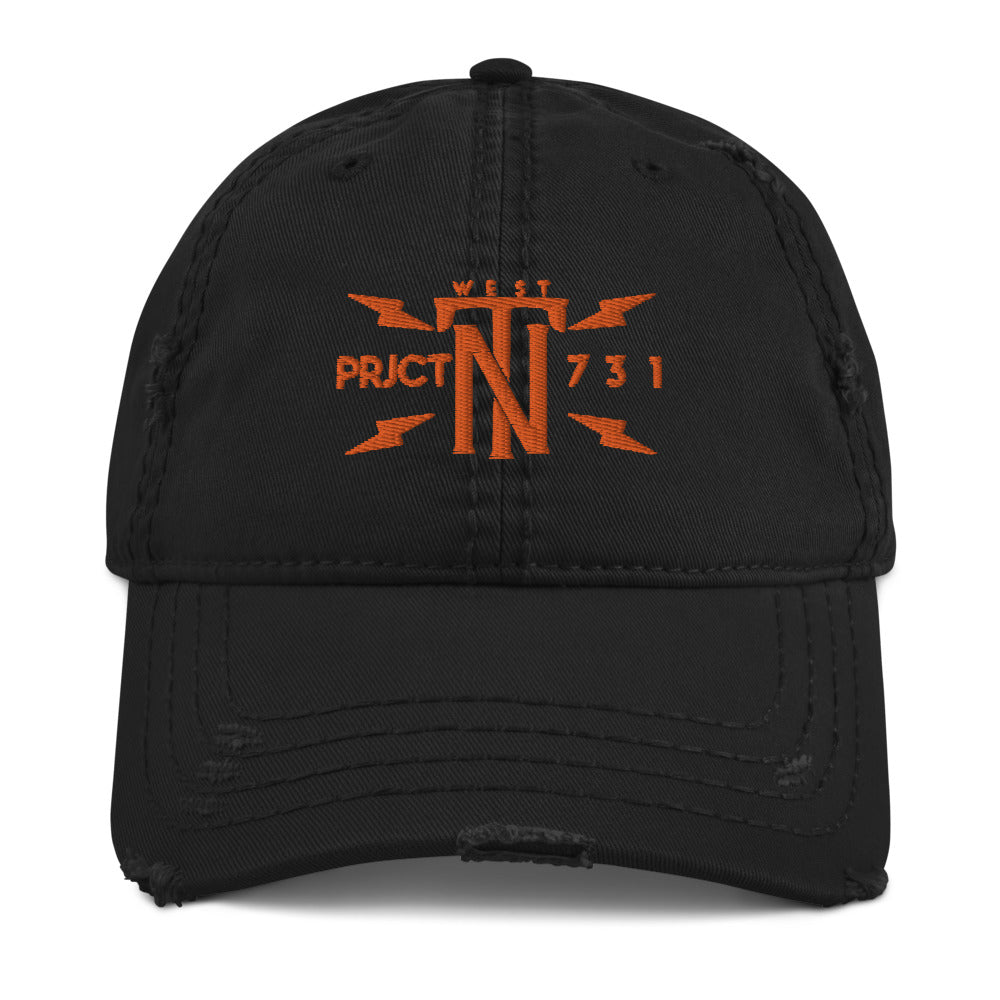 Stacked TN Distressed Dad Hat