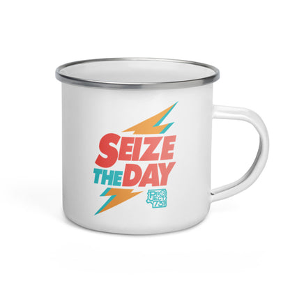 Seize the Day Stardust Enamel Mug