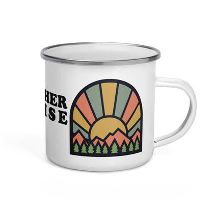 Together We Rise Enamel Mug