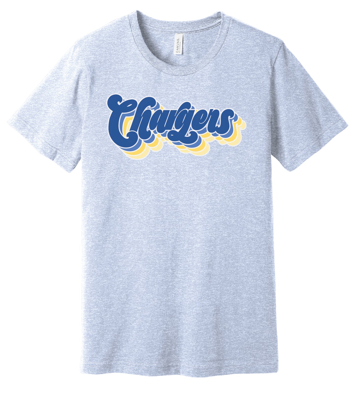 Retro Chargers Script T-shirt