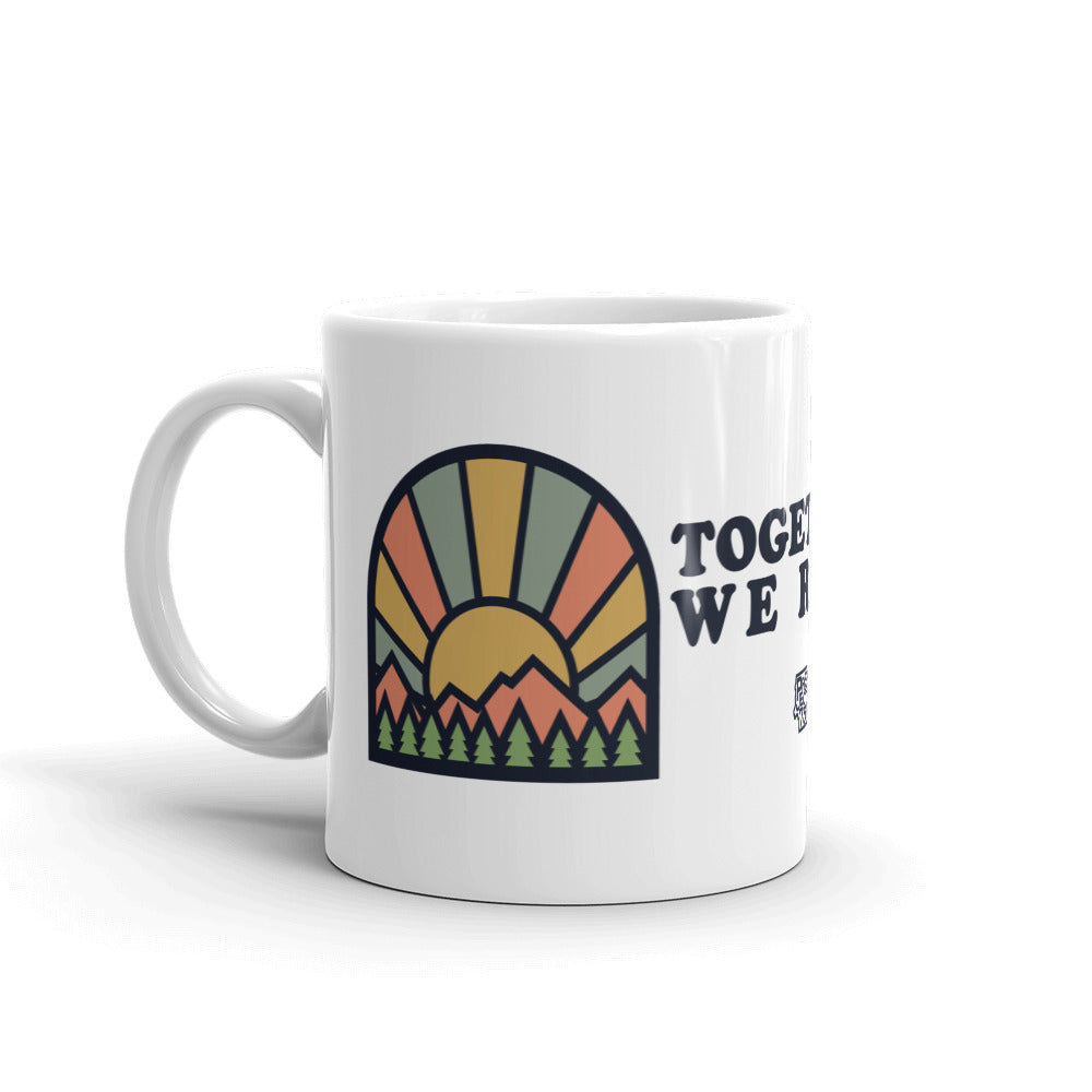 Together We Rise coffee mug