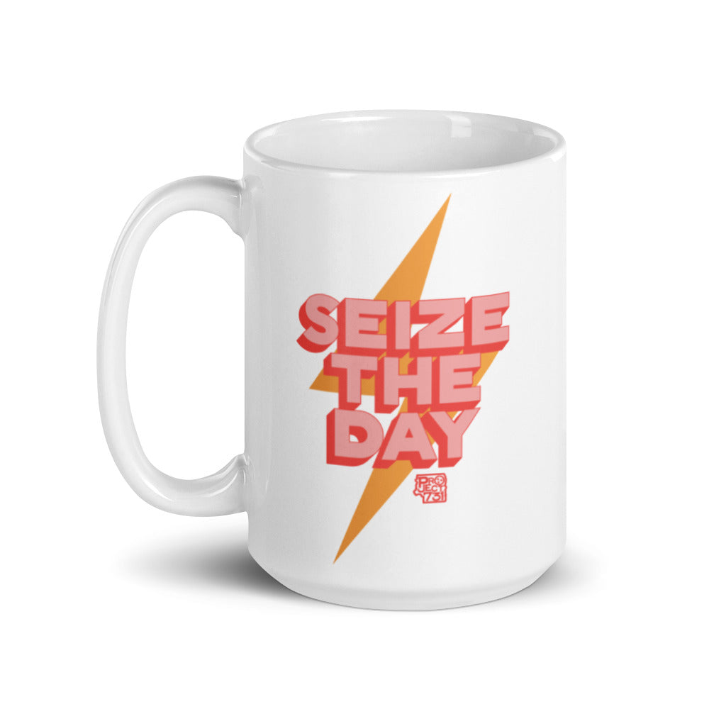 SEIZE THE DAY coffee mug